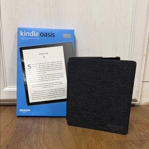 Amazon Kindle Oasis with Graphite Cover